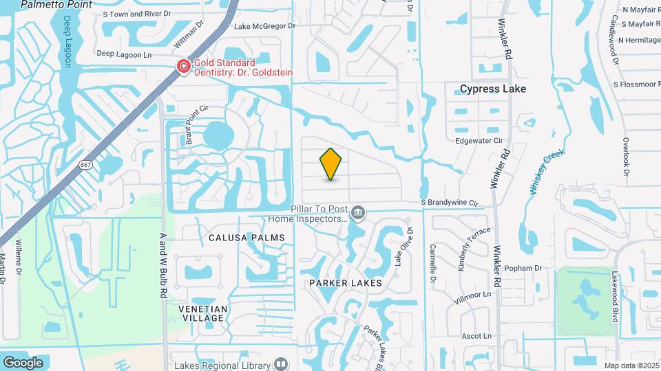 1251 Broadwater Dr Map and Location Details