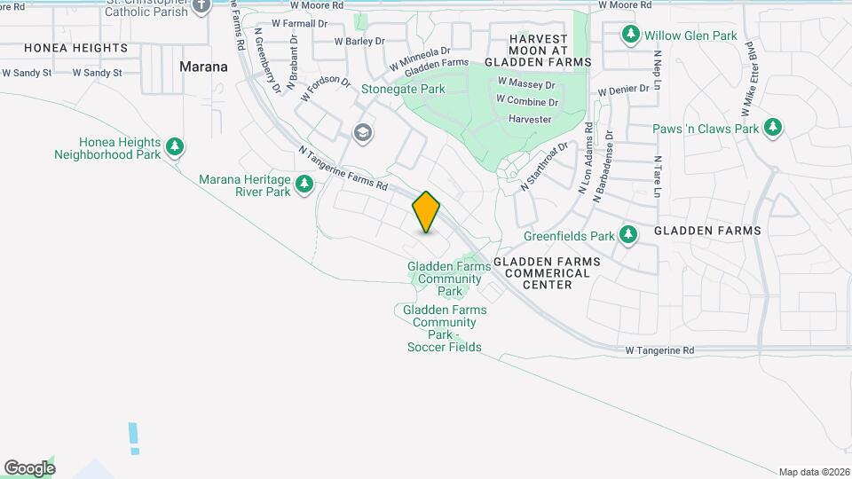 11562 W Oilseed Dr Mapa y Detalles de la Ubicación