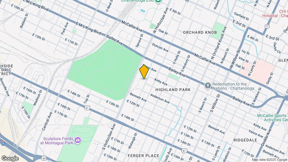 829 S Greenwood Ave, Unit 109 Mapa y Detalles de la Ubicación