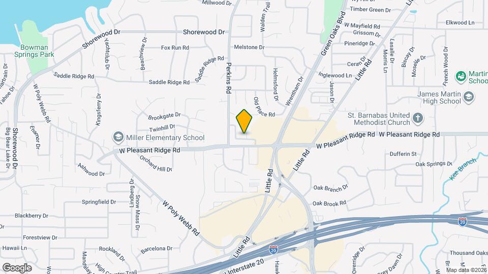 4112 Barnsley Ct Map and Location Details