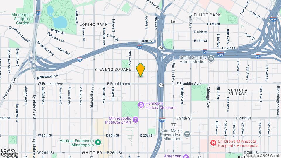 1921 3rd Ave S Map and Location Details