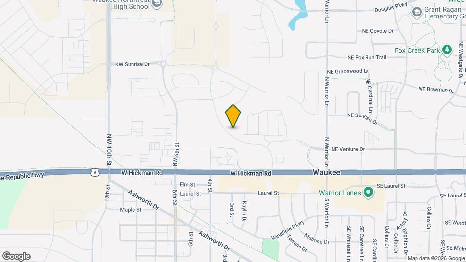 Edgeland Waukee Map and Location Details