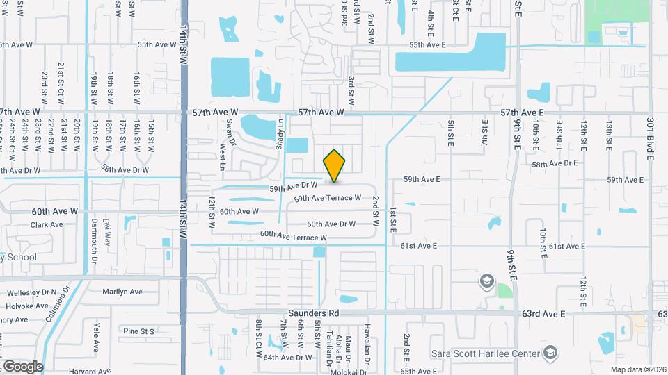 412 59th Ave Dr W Mapa y Detalles de la Ubicación