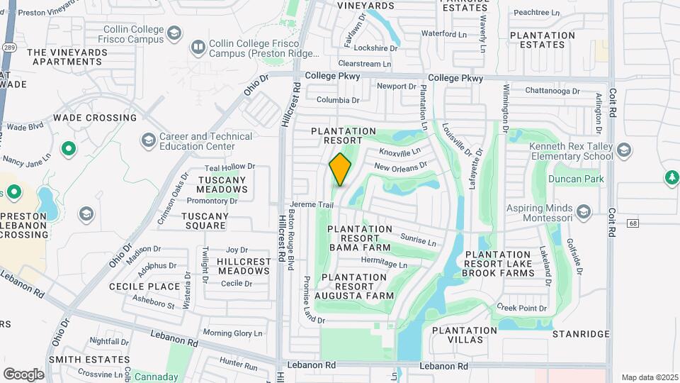 5601 Belle Chasse Ln Map and Location Details