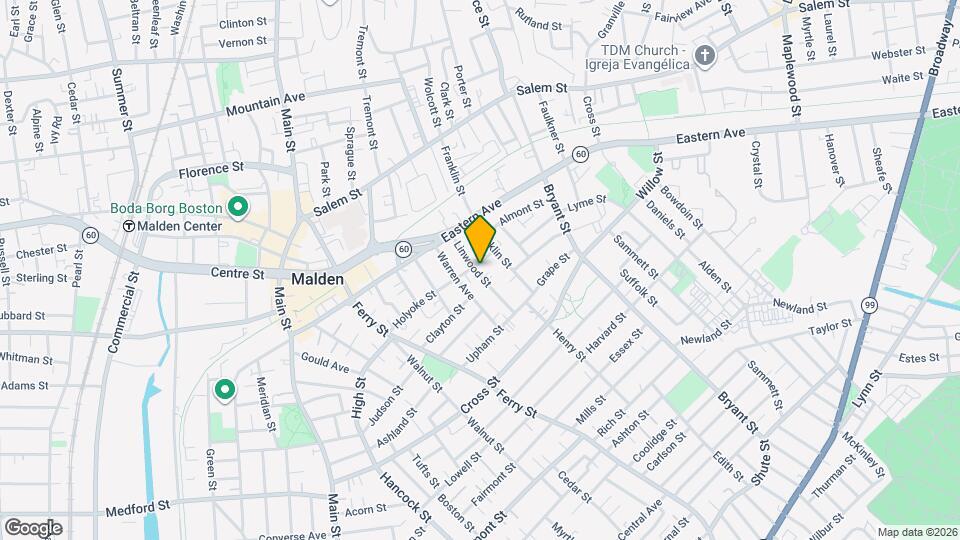 40 Linwood St Mapa y Detalles de la Ubicación
