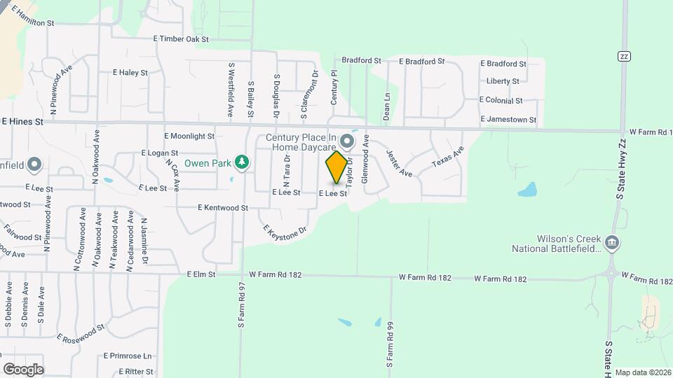 418 Century Pl Mapa y Detalles de la Ubicación