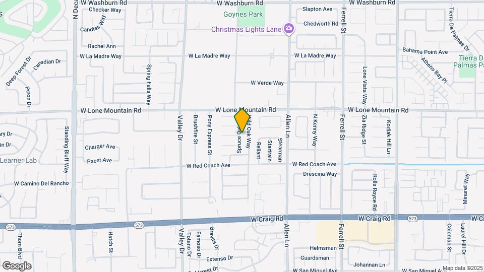 4646 Spruce Oak Dr Map and Location Details