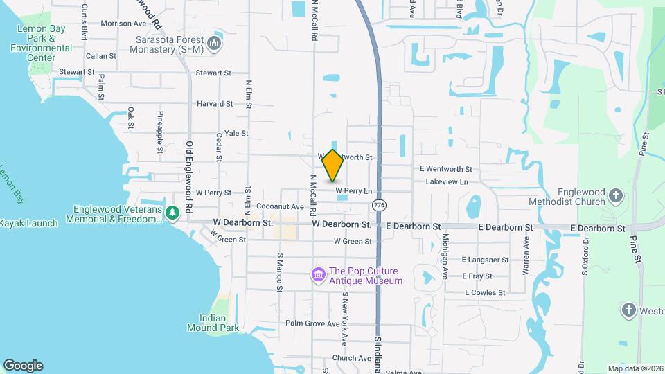 141 W Perry Ln Map and Location Details