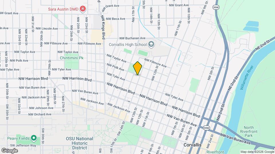 540 NW 14th St, Unit A Map and Location Details