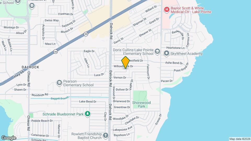 8825 Miami Dr Map and Location Details