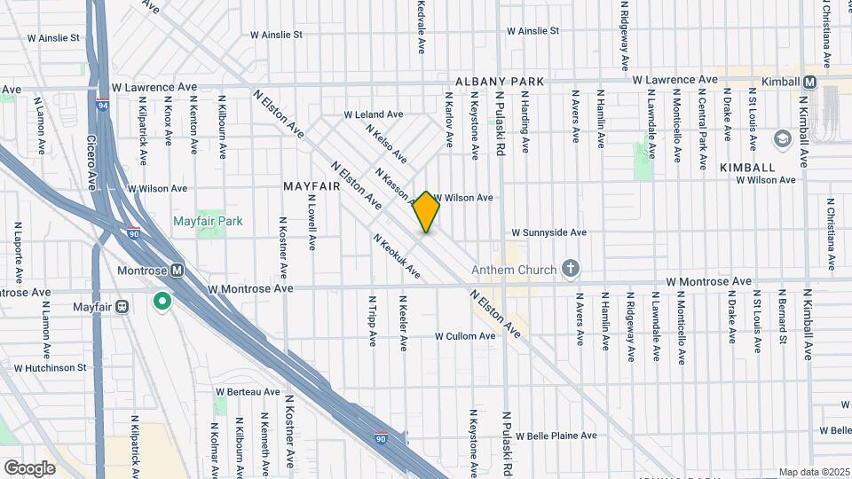 4477 N Elston Ave Map and Location Details