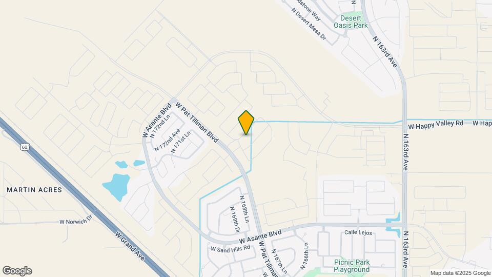 24885 N 170th Dr Map and Location Details