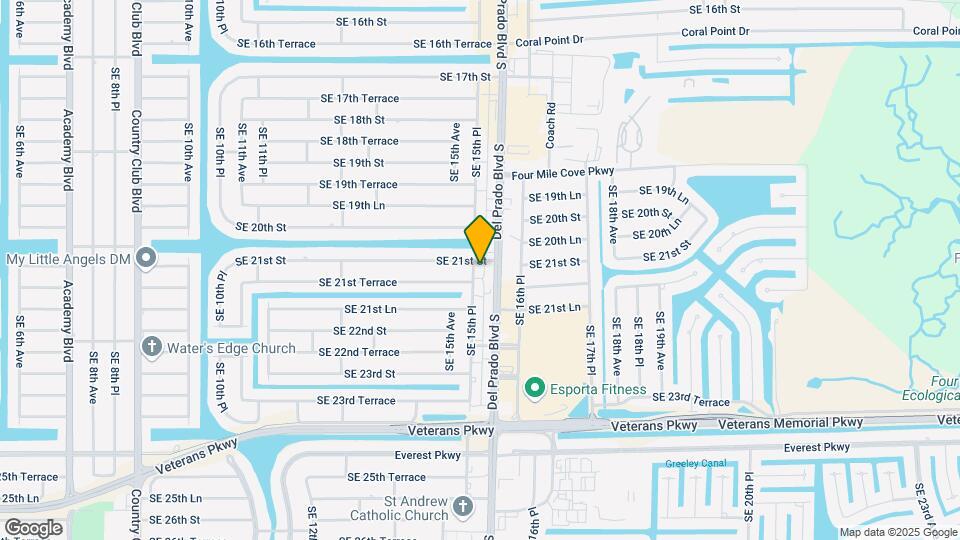 2105 SE 15th Pl Mapa y Detalles de la Ubicación