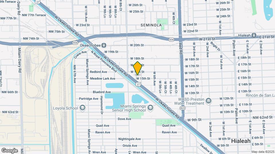 735 W 15th St Map and Location Details