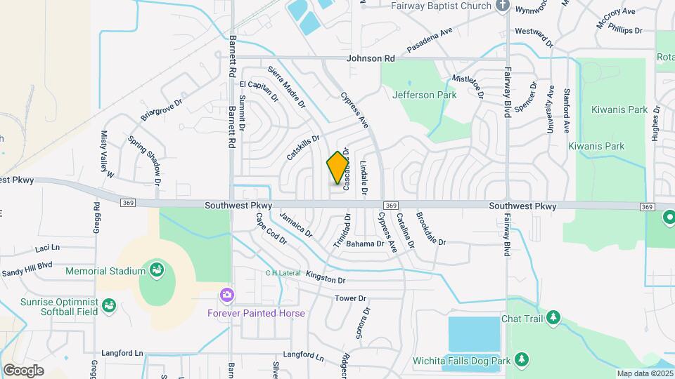 4638 Cascades Dr Map and Location Details