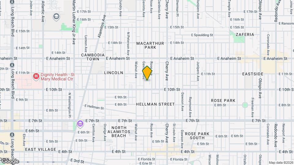 1042 Gaviota Ave-Unit -1042-2 Map and Location Details