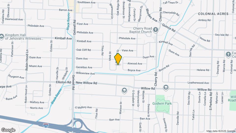 1570 Rebecca St Map and Location Details