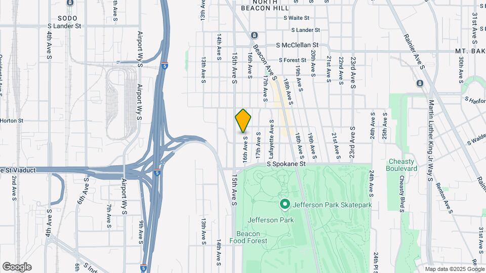 3317 16th Ave S Map and Location Details