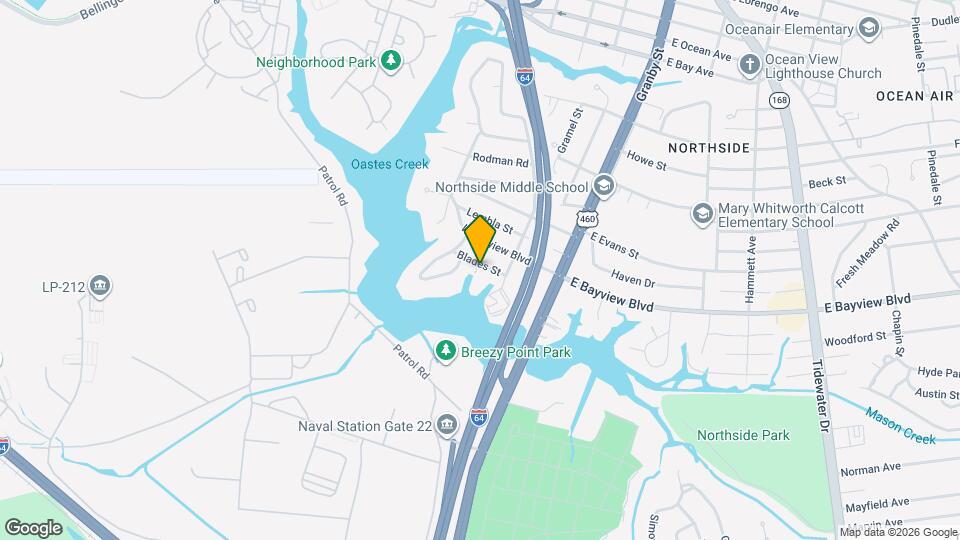 161 Blades St Map and Location Details