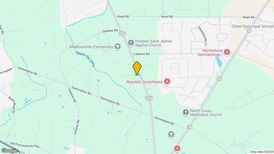 316 Caddo Dr Map and Location Details