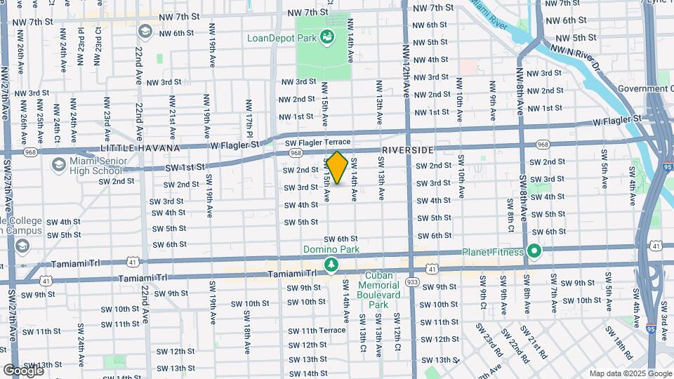 1450 SW 3rd St Mapa y Detalles de la Ubicación