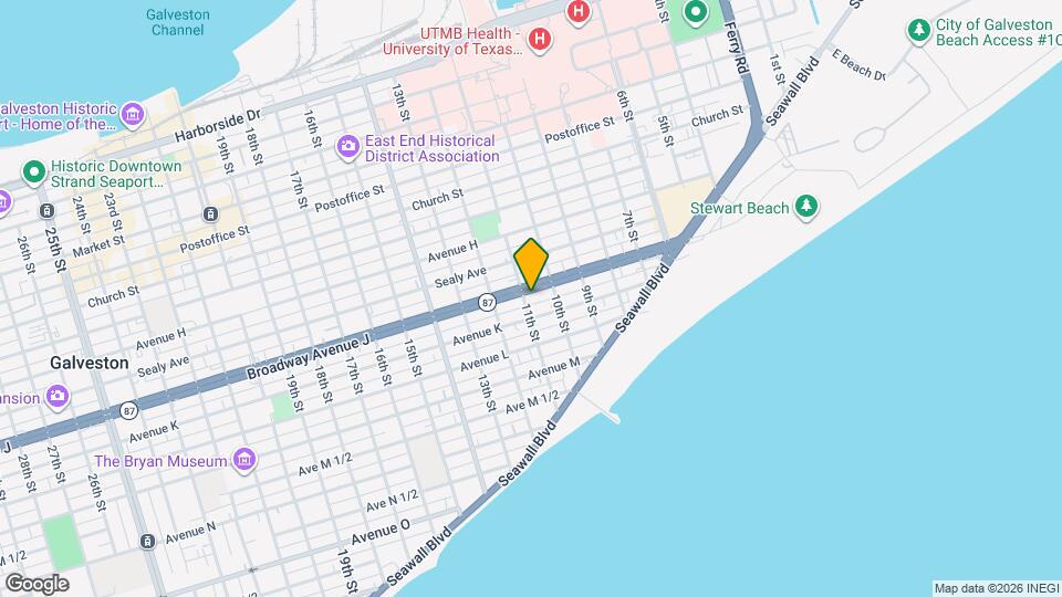1002 11th St Mapa y Detalles de la Ubicación