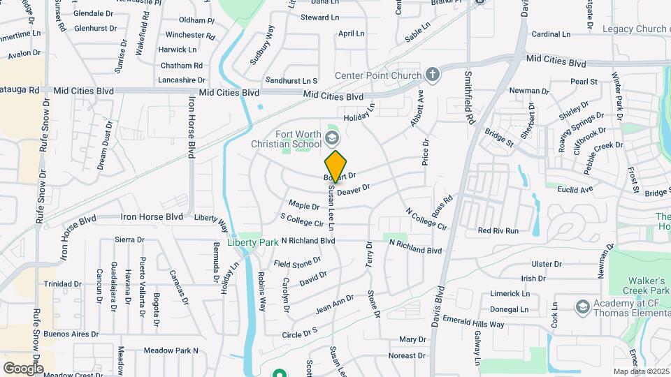 7501 Deaver Dr Map and Location Details