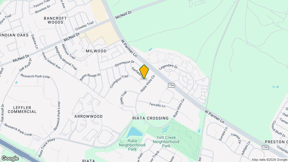 12904 Garfield Ln Mapa y Detalles de la Ubicación