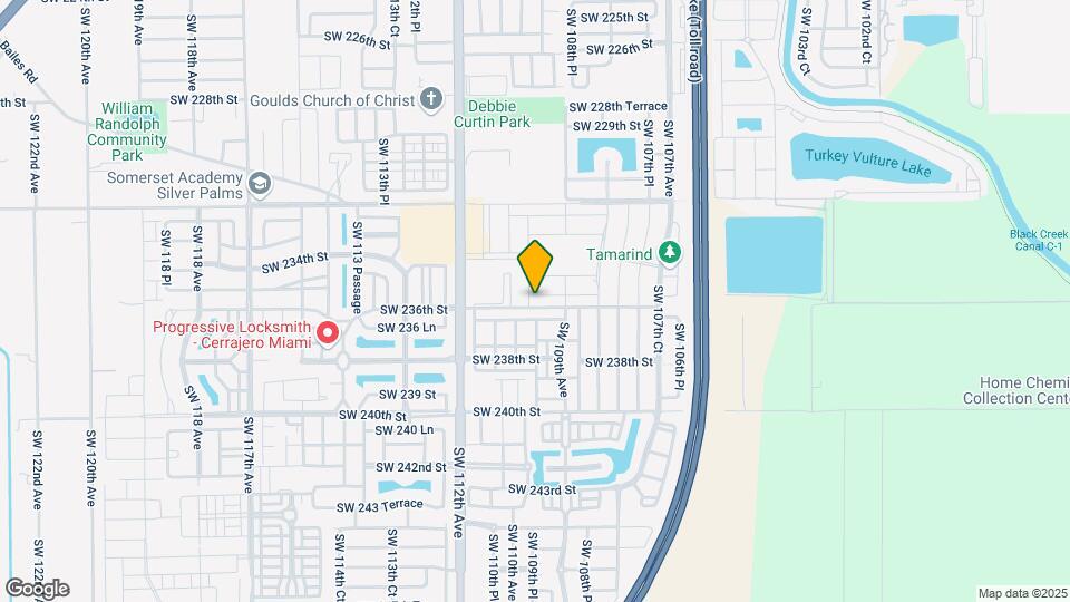 10972 SW 235th Ln Map and Location Details