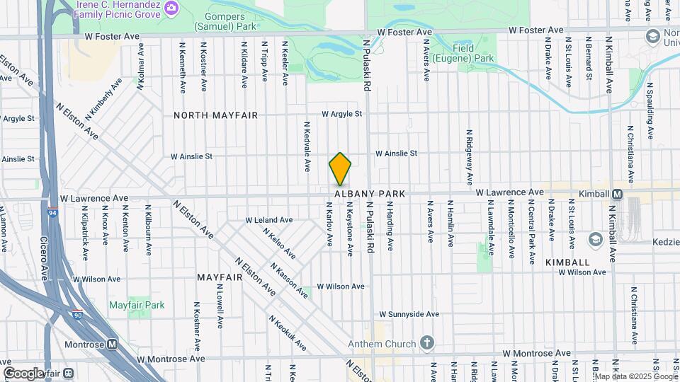 4044 W Lawrence Ave Map and Location Details