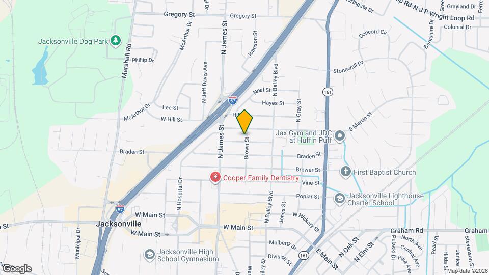 700 Harpole St Map and Location Details