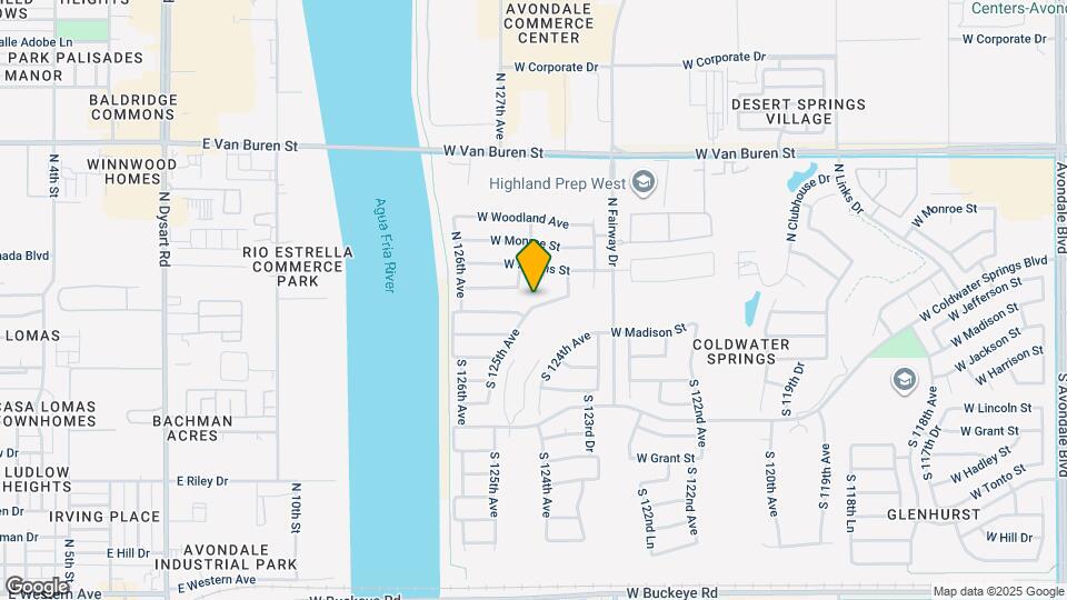 12438 W Jefferson St Mapa y Detalles de la Ubicación