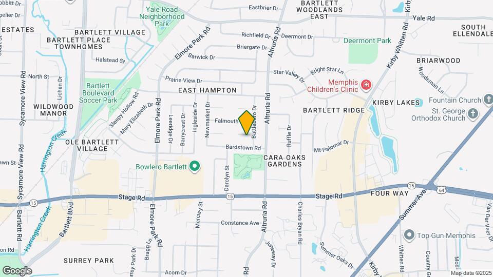 6407 Easthampton Cove Mapa y Detalles de la Ubicación