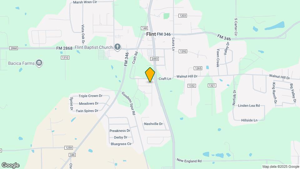 10820 Cactus Trail Map and Location Details