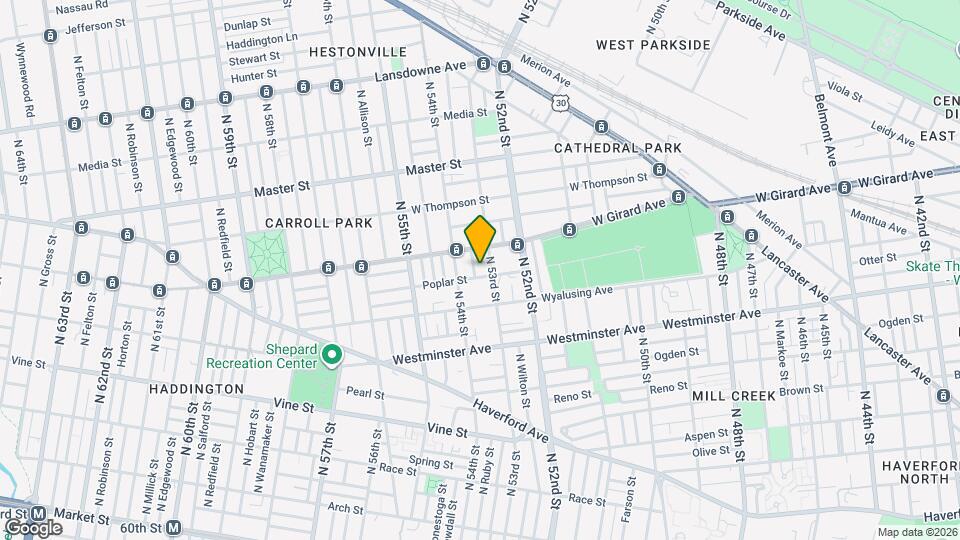 643 N Peach St Map and Location Details