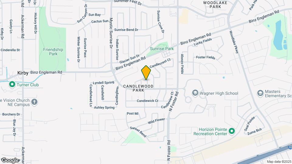 3725 Candlewind Ln Map and Location Details