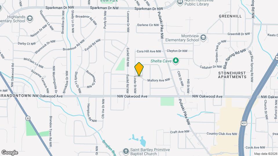 3008 Mallory Ave NW Map and Location Details