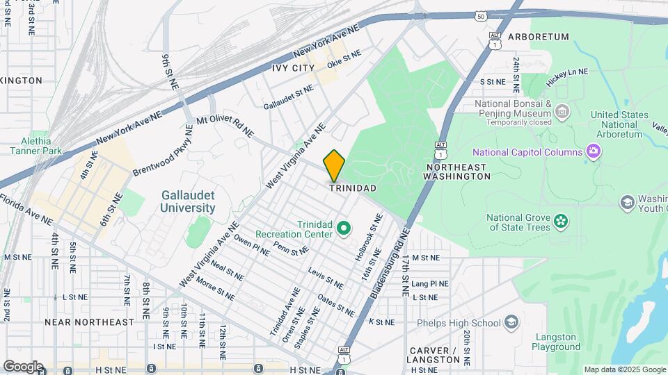 1262 Simms Pl NE Map and Location Details