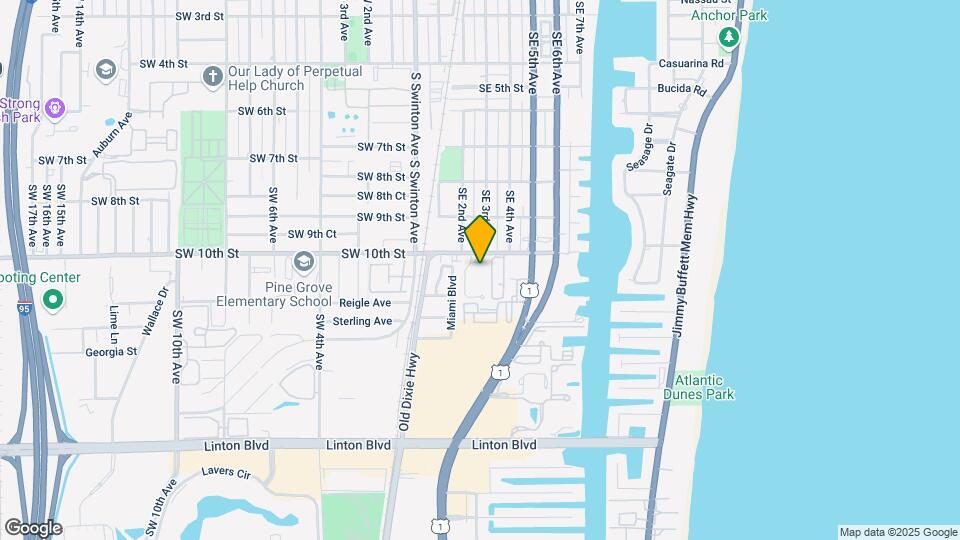 Delray Place Apartments Map and Location Details