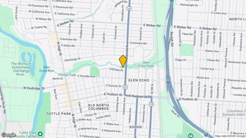 356 Cliffside Dr Mapa y Detalles de la Ubicación