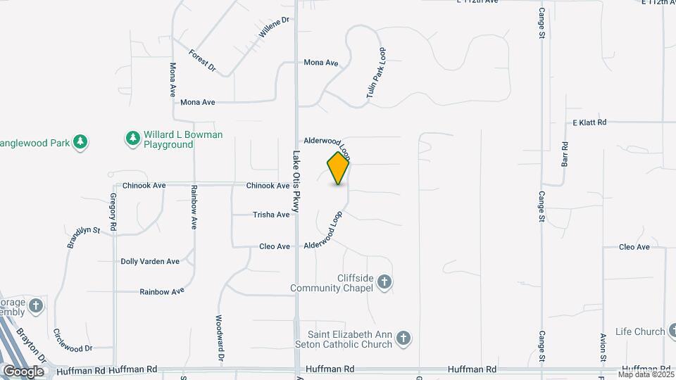11800 Alderwood Loop Map and Location Details