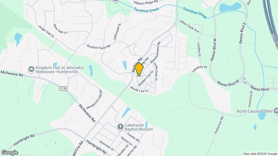 12819 Windyedge Rd Map and Location Details