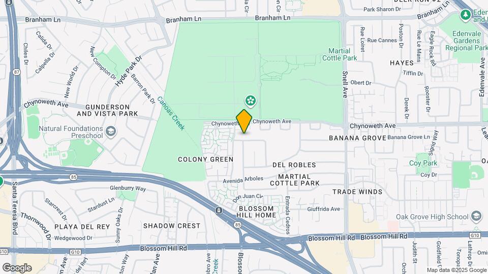 399 Avenida Manzanos Map and Location Details