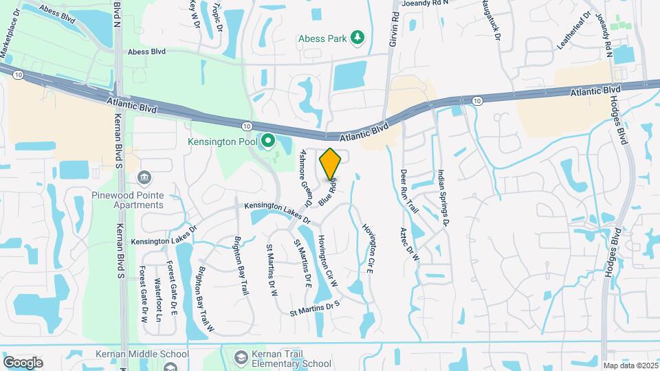 1826 Blue Ridge Dr Map and Location Details