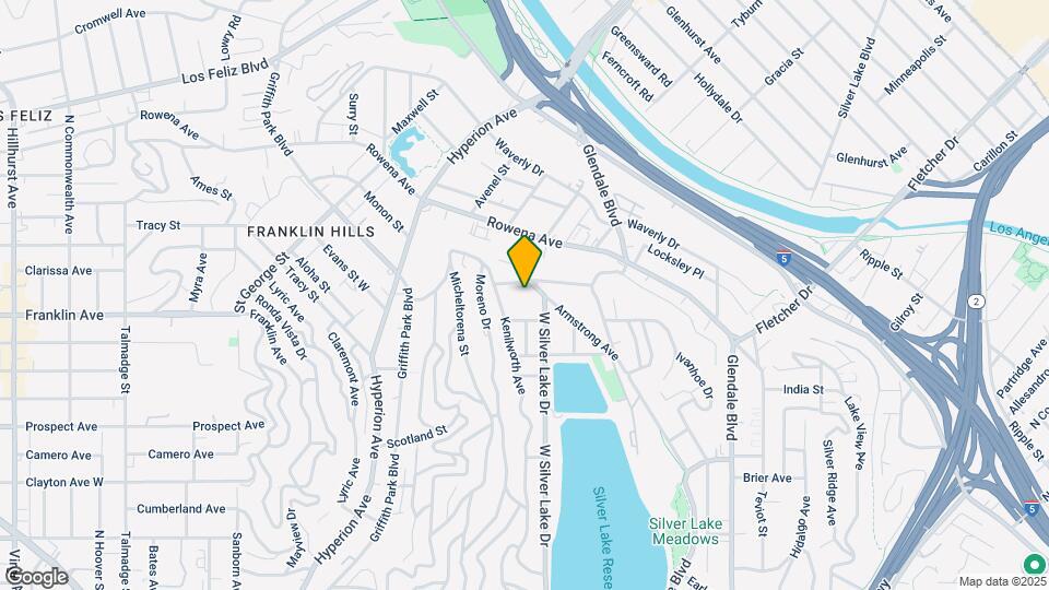 2802 Angus St Map and Location Details