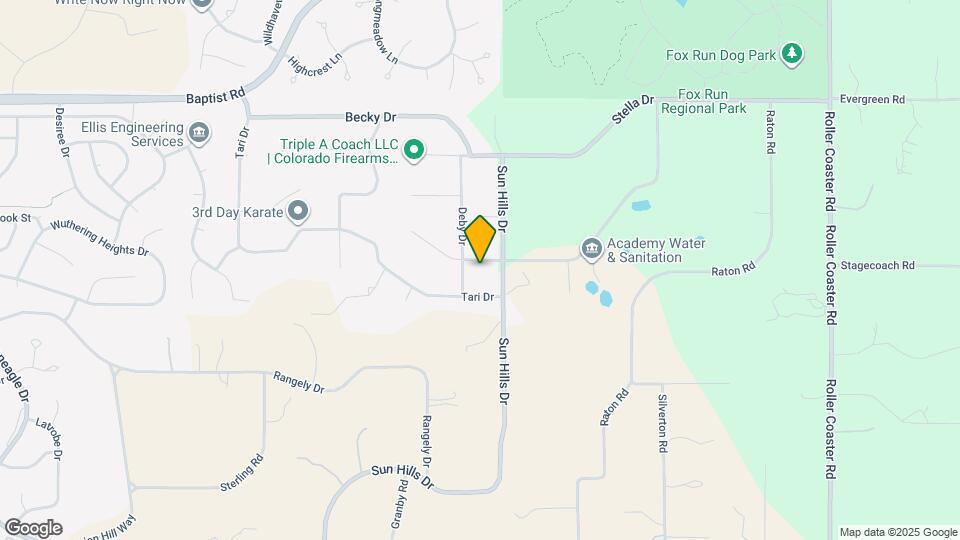 1497 Spring Valley Dr Map and Location Details