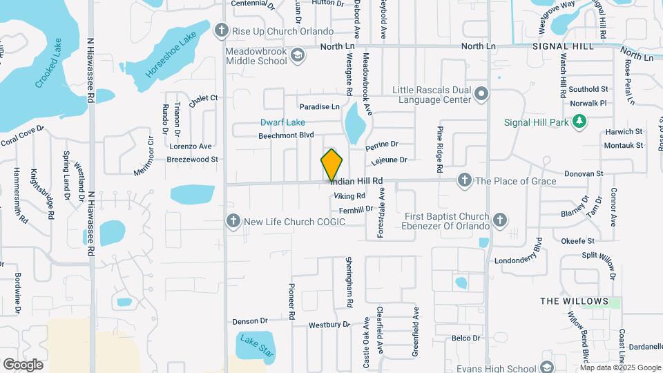 5910 Indian Hill Rd Map and Location Details
