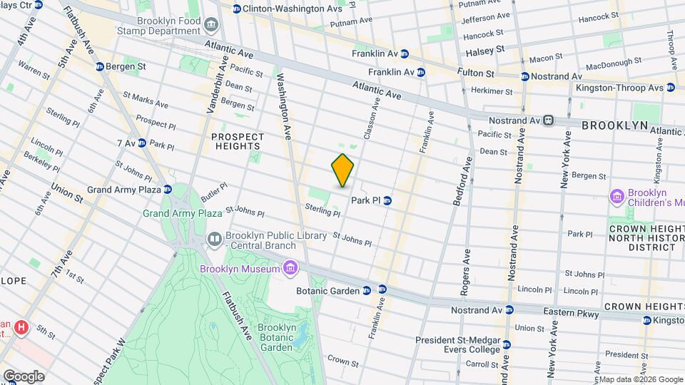 529 Park Pl Map and Location Details