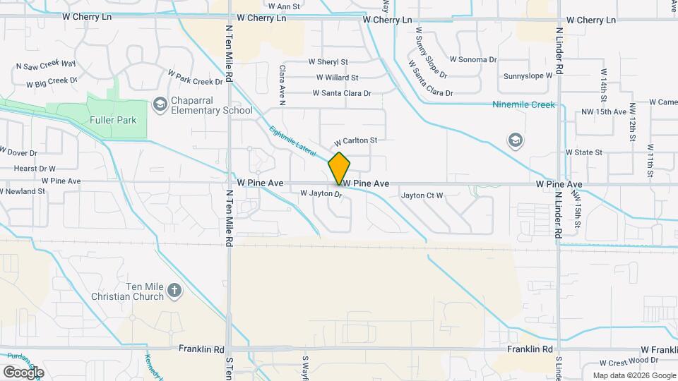 2674 W Jayton Dr Map and Location Details