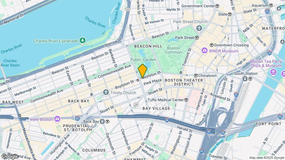 300 Boylston St Map and Location Details